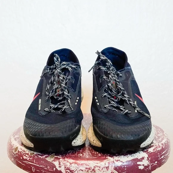 Nike Air Zoom Pegasus Trail 3 GORE-TEX Trail Running Shoes | Obsidian Siren Red - Picture 2 of 7